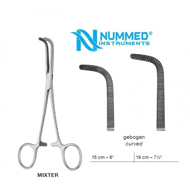 Mixter Forceps,Curved